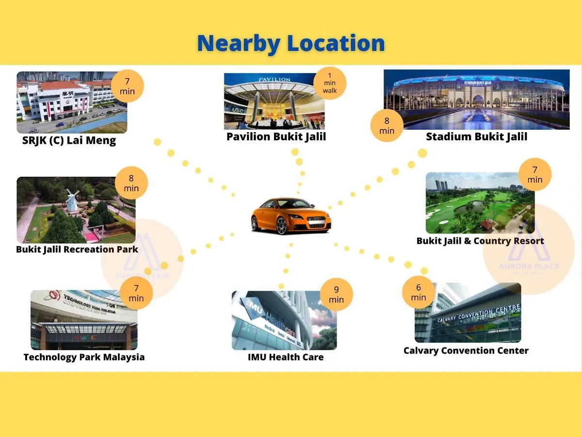 Aurora Place Suites Kuala Lumpur Bukit Jalil By Rasa Sayang